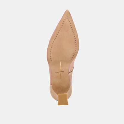 Malory Lt Tan Mesh Heels - Dolce Vita