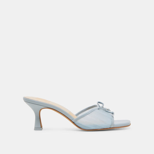Galen Light Blue Tulle Heels - Dolce Vita
