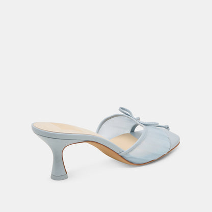 Galen Light Blue Tulle Heels - Dolce Vita