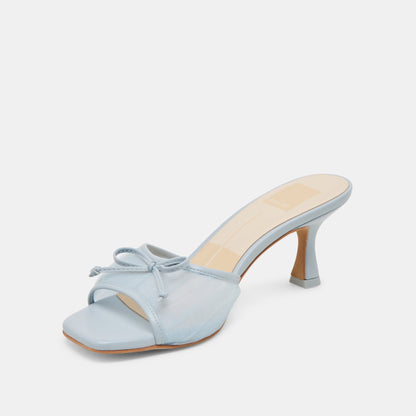 Galen Light Blue Tulle Heels - Dolce Vita