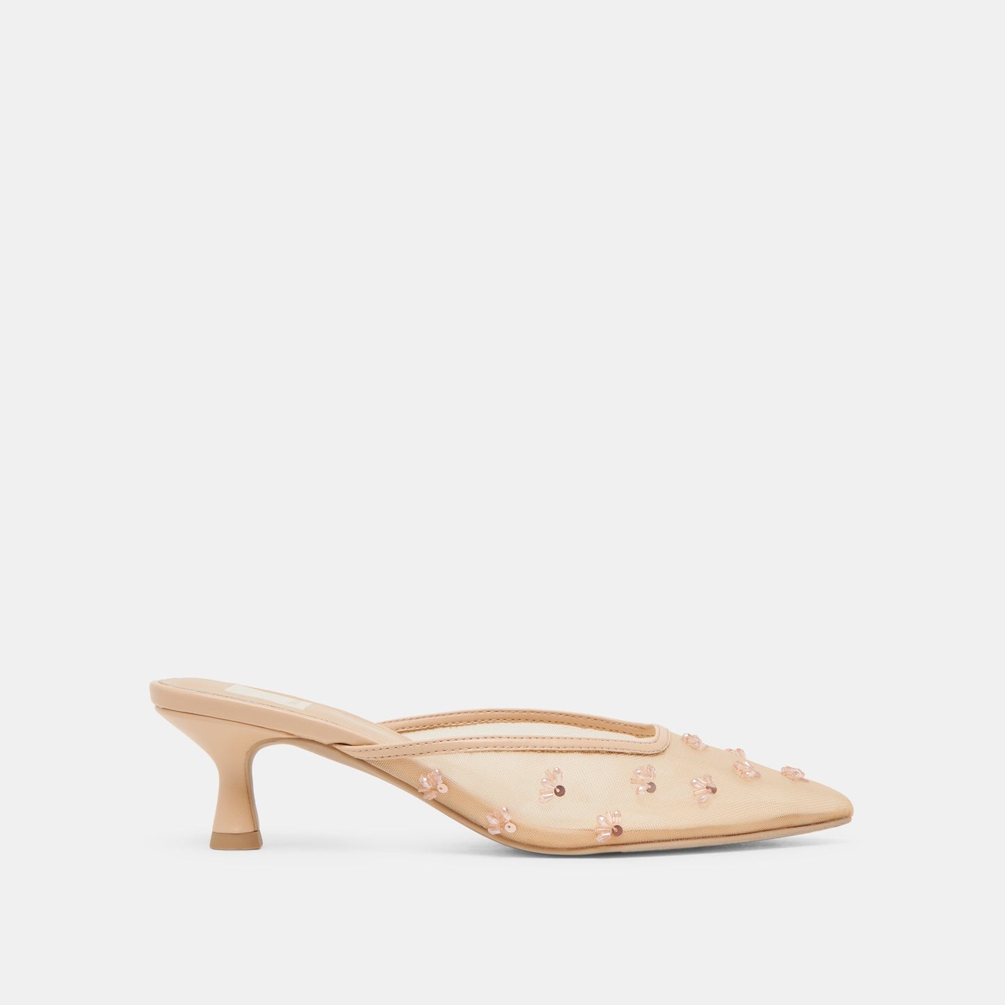 Clara French Vanilla Mesh Heels - Dolce Vita