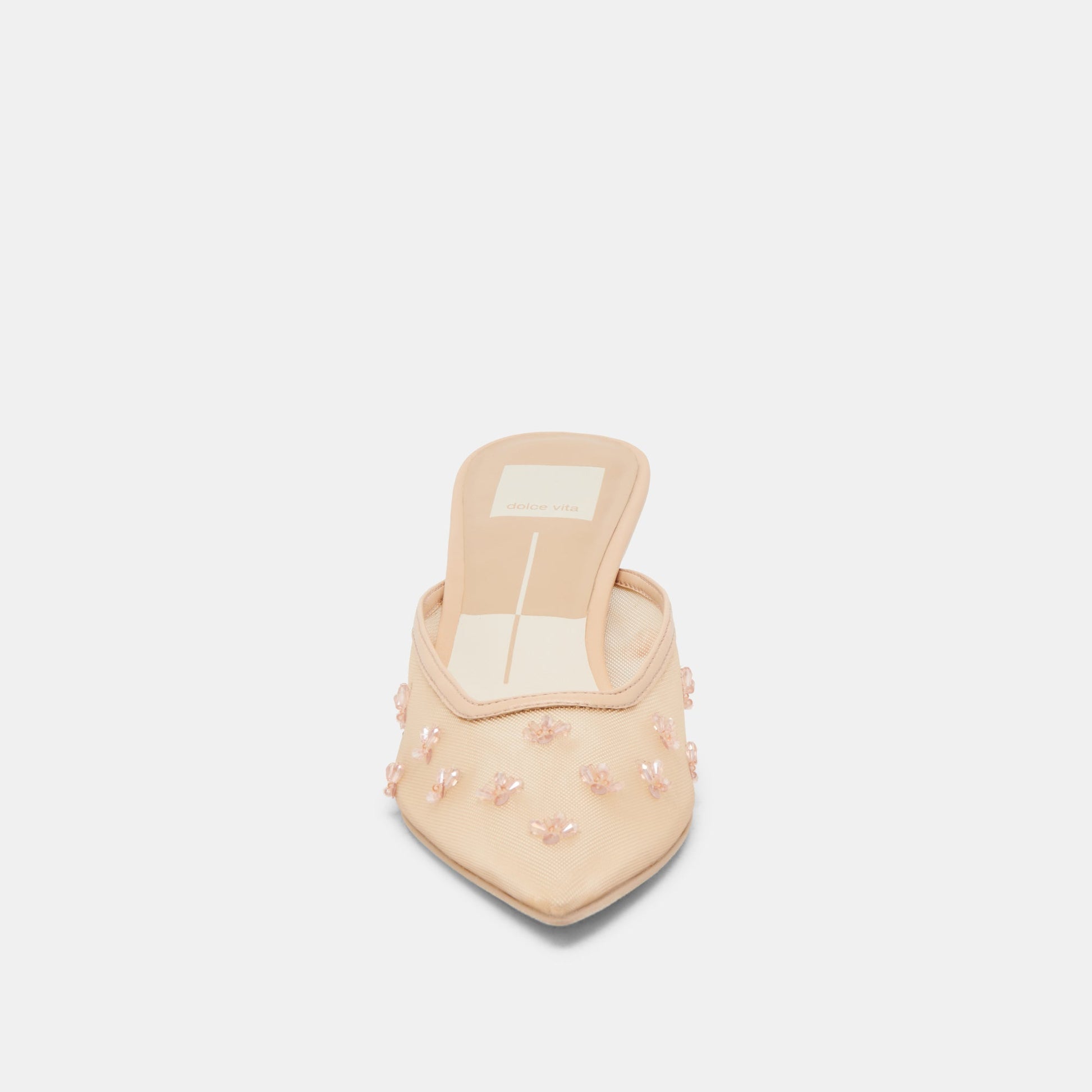 Clara French Vanilla Mesh Heels - Dolce Vita