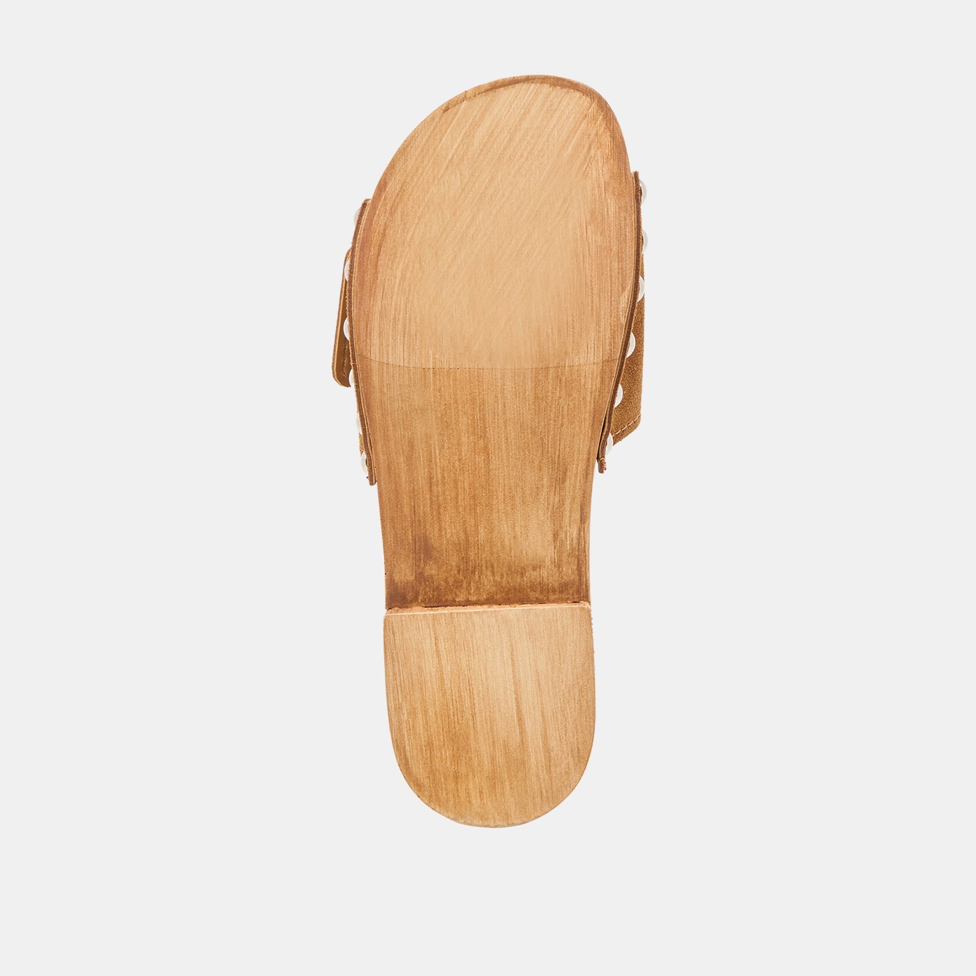 Sandy Chestnut Suede Sandals - Dolce Vita