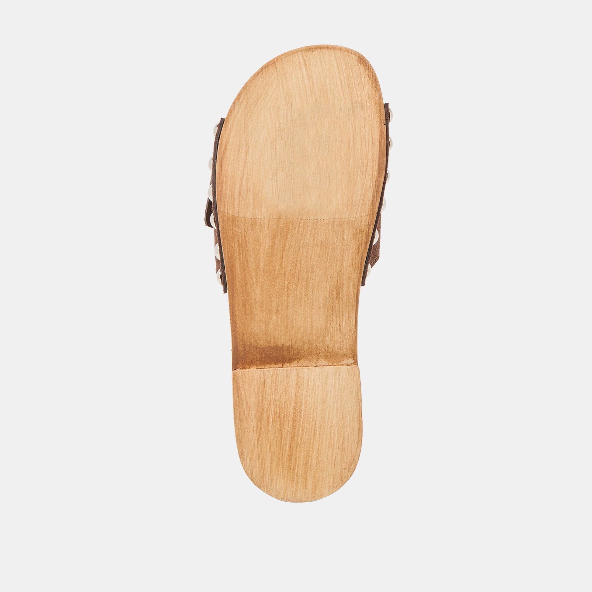Sandy Dk Brown Suede Sandals - Dolce Vita