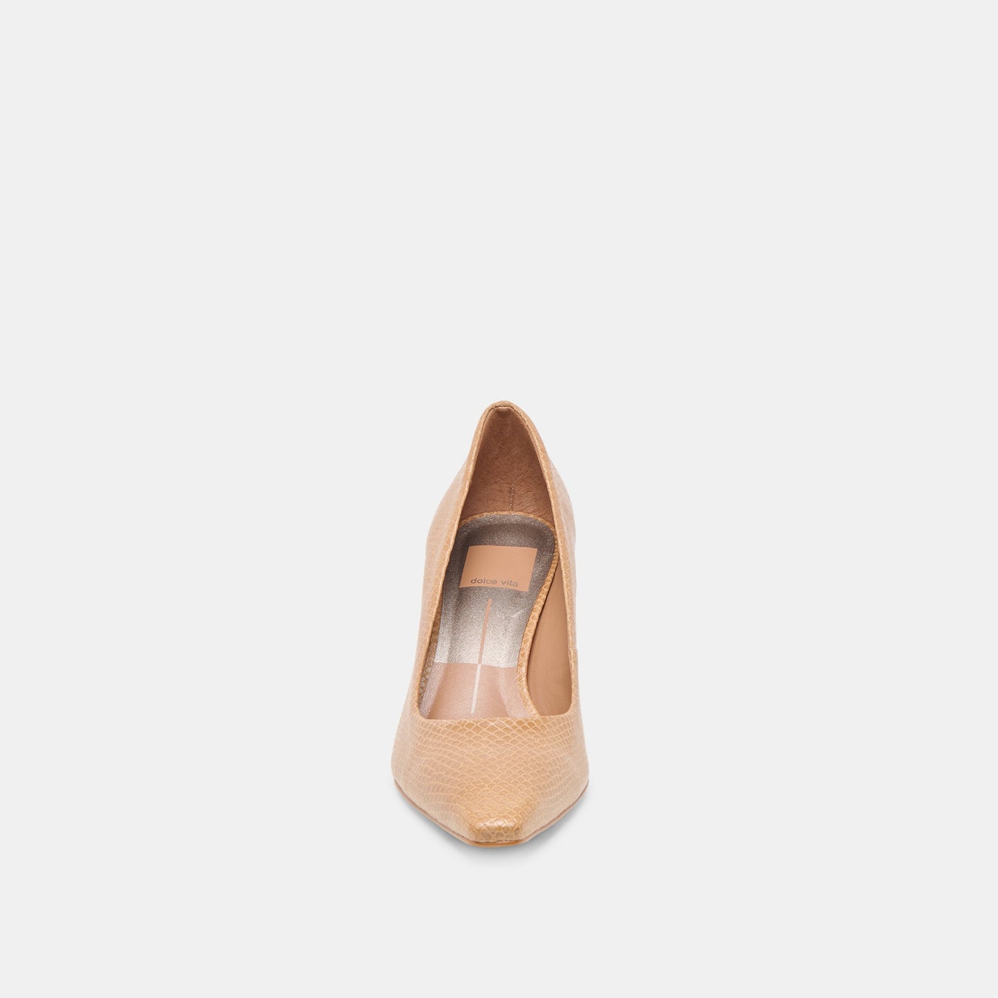Briona Whiskey Embossed Leather Heels - Dolce Vita