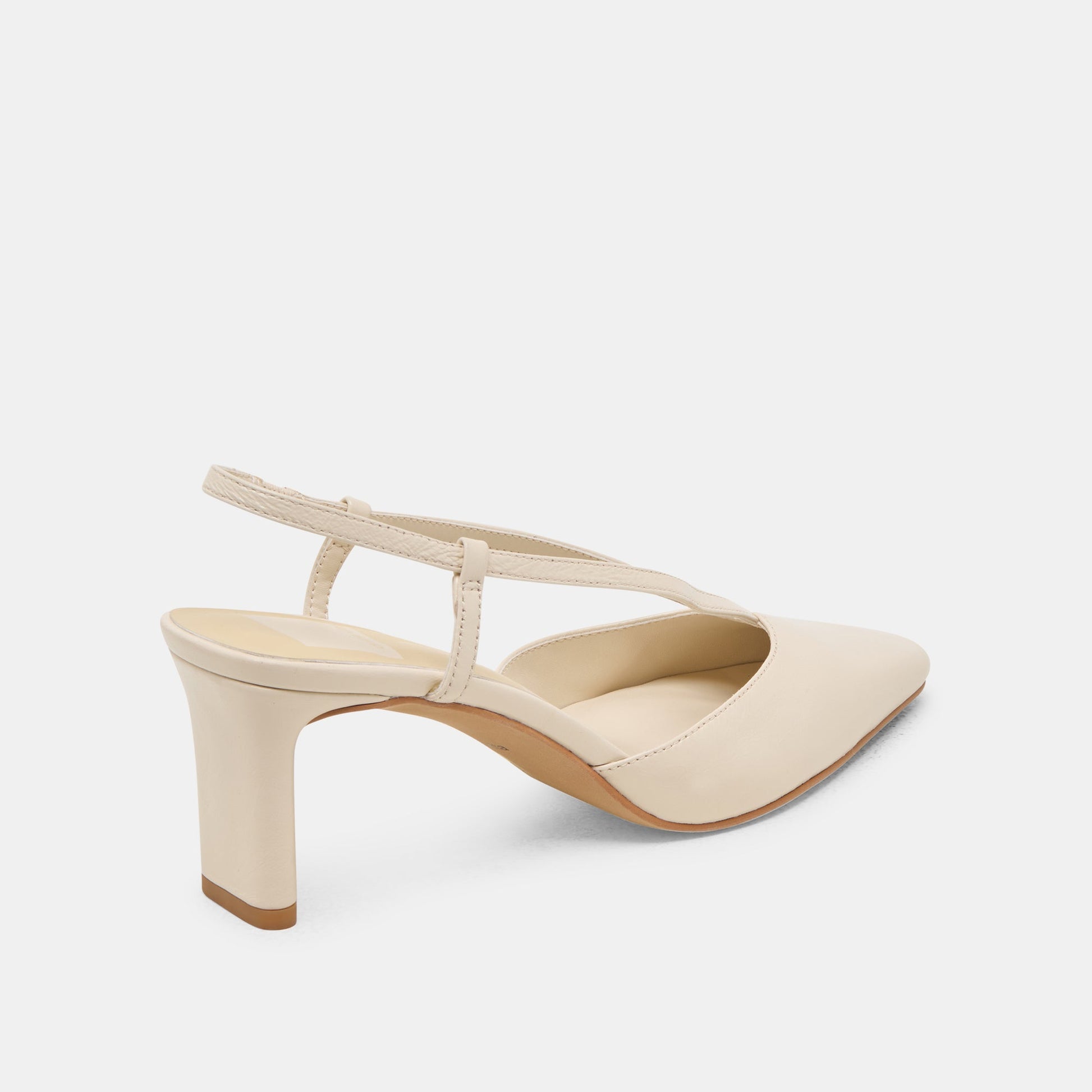 Ginay Bone Leather Heels - Dolce Vita