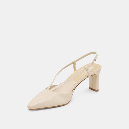 Ginay Bone Leather Heels - Dolce Vita