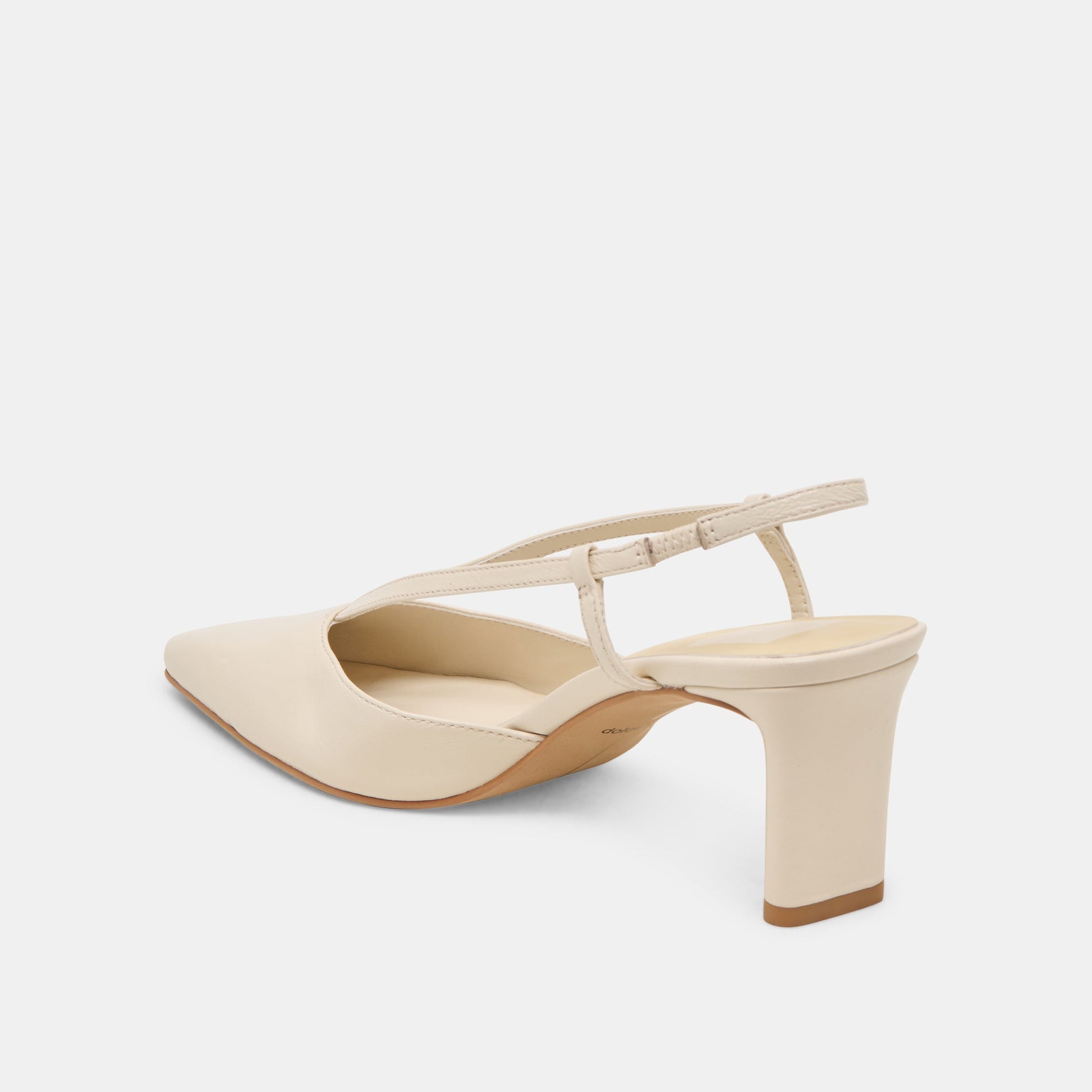 Ginay Bone Leather Heels - Dolce Vita