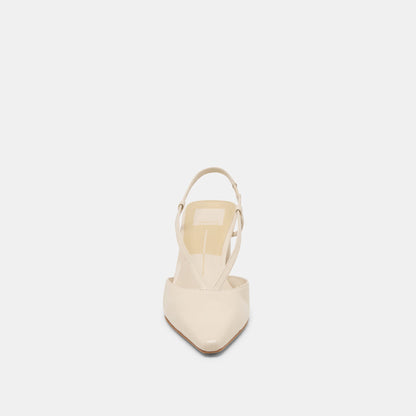 Ginay Bone Leather Heels - Dolce Vita