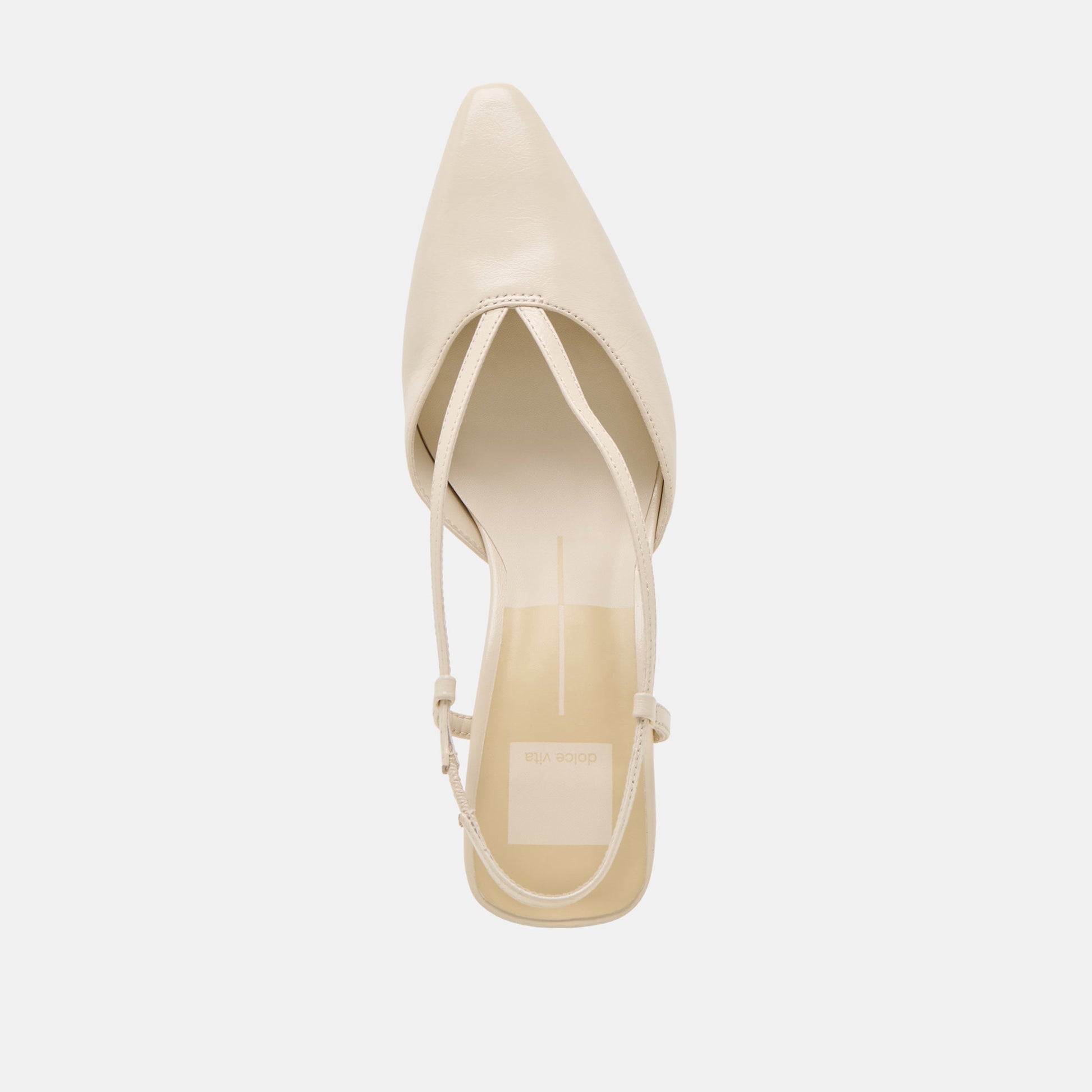 Ginay Bone Leather Heels - Dolce Vita