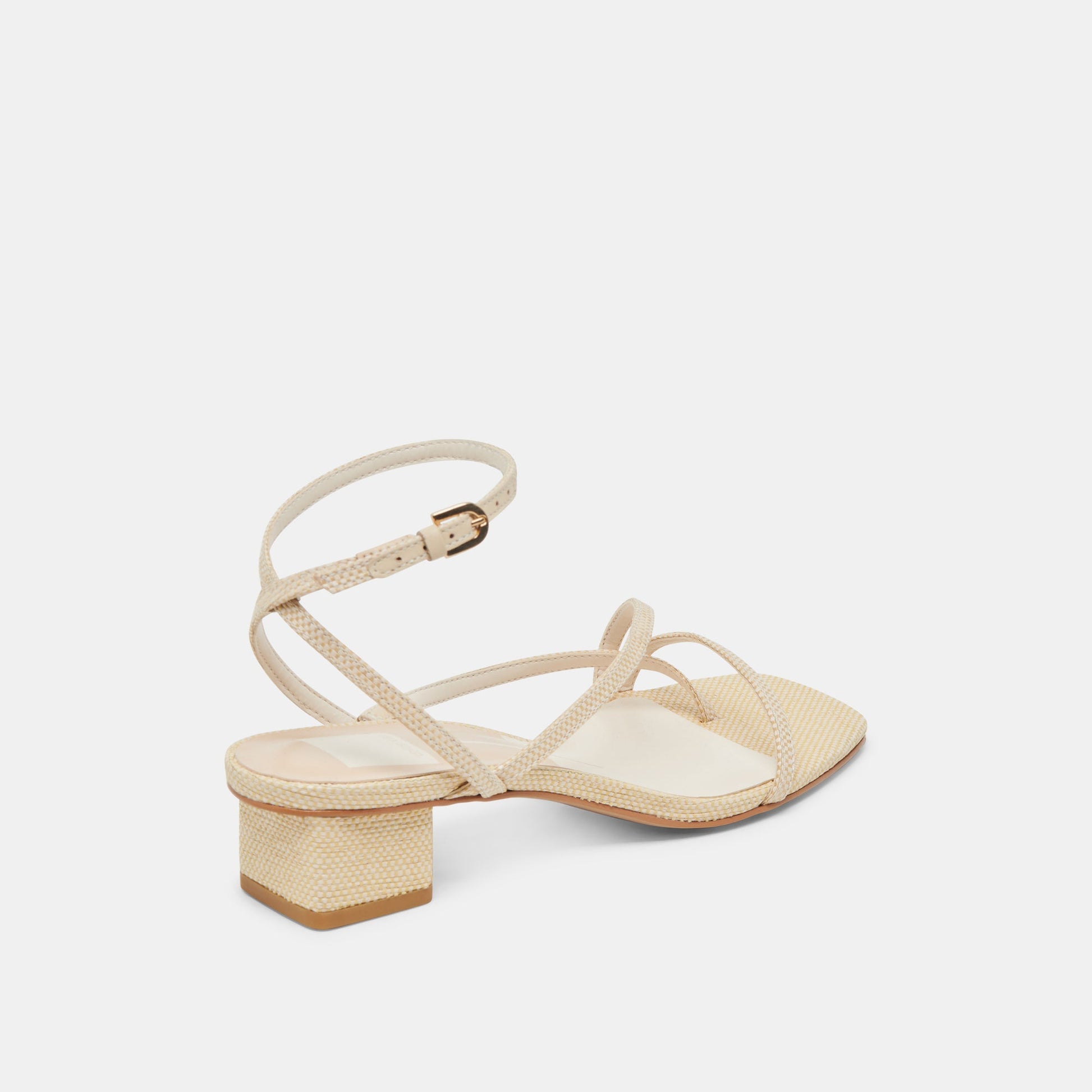 KARLOS SANDALS NATURAL WOVEN RAFFIA - Dolce Vita
