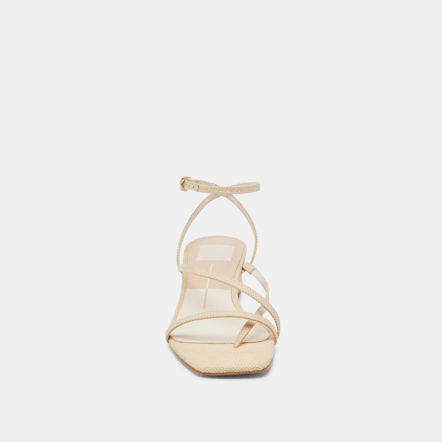 KARLOS SANDALS NATURAL WOVEN RAFFIA - Dolce Vita