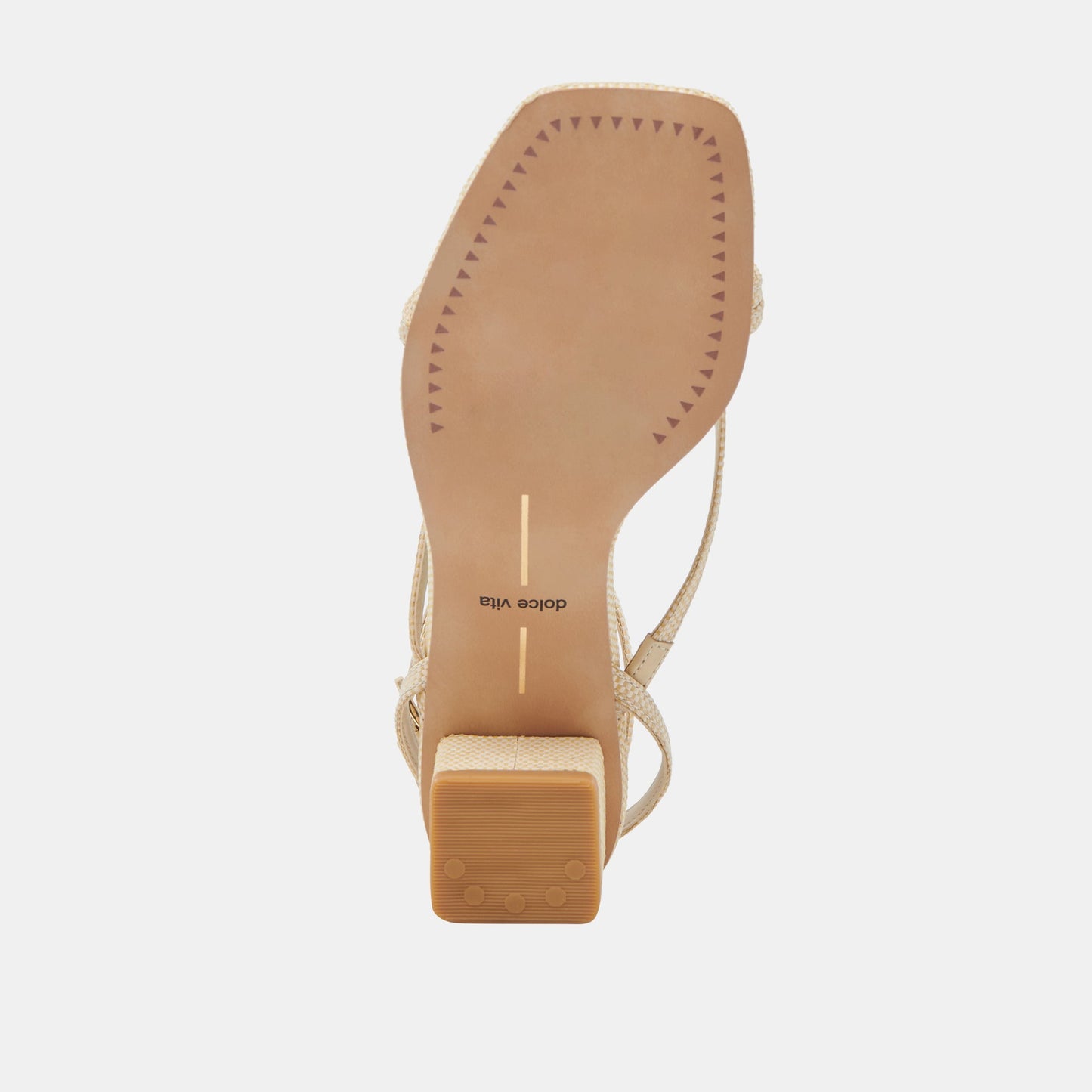 KARLOS SANDALS NATURAL WOVEN RAFFIA - Dolce Vita