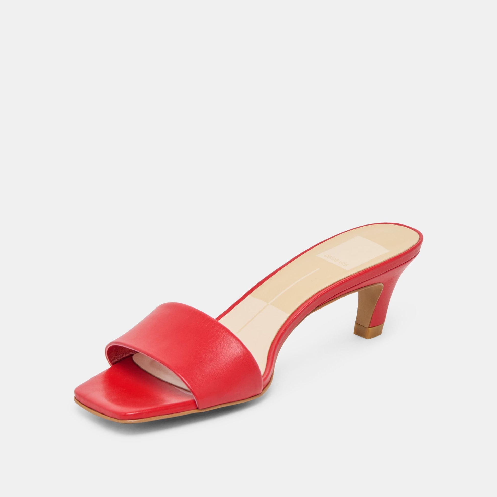 Rexa Chili Leather Heels - Dolce Vita