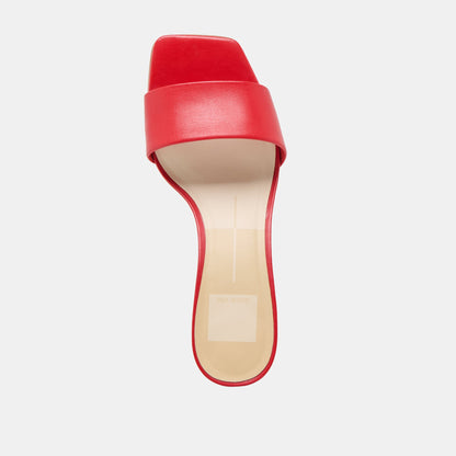 Rexa Chili Leather Heels - Dolce Vita
