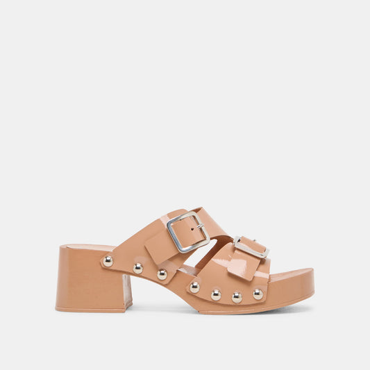 Melody Tan Leather Heels - Dolce Vita