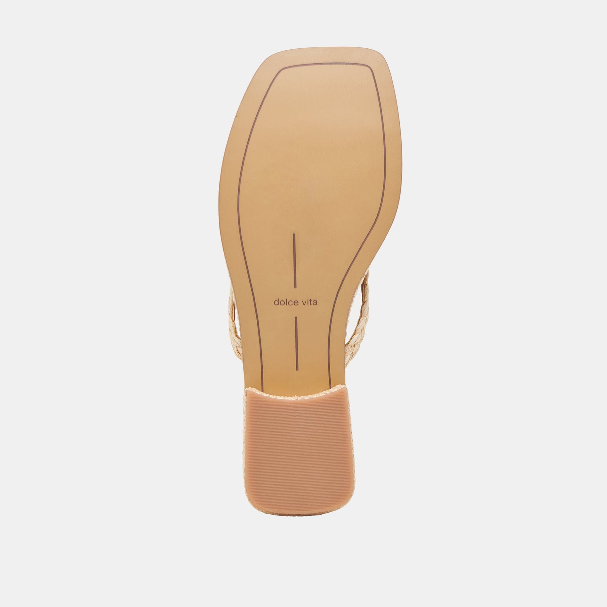 BARTY SANDALS LT NATURAL RAFFIA - Dolce Vita