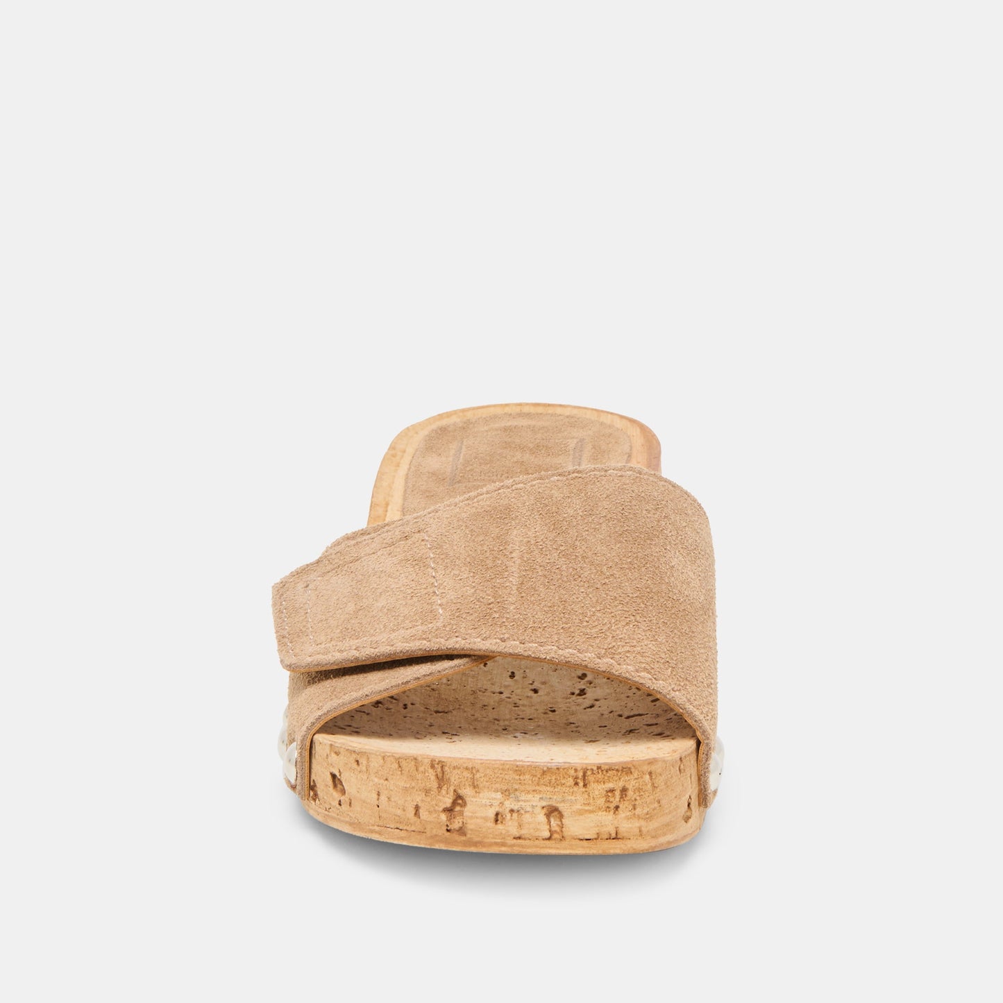 Sandy Taupe Suede Sandals - Dolce Vita