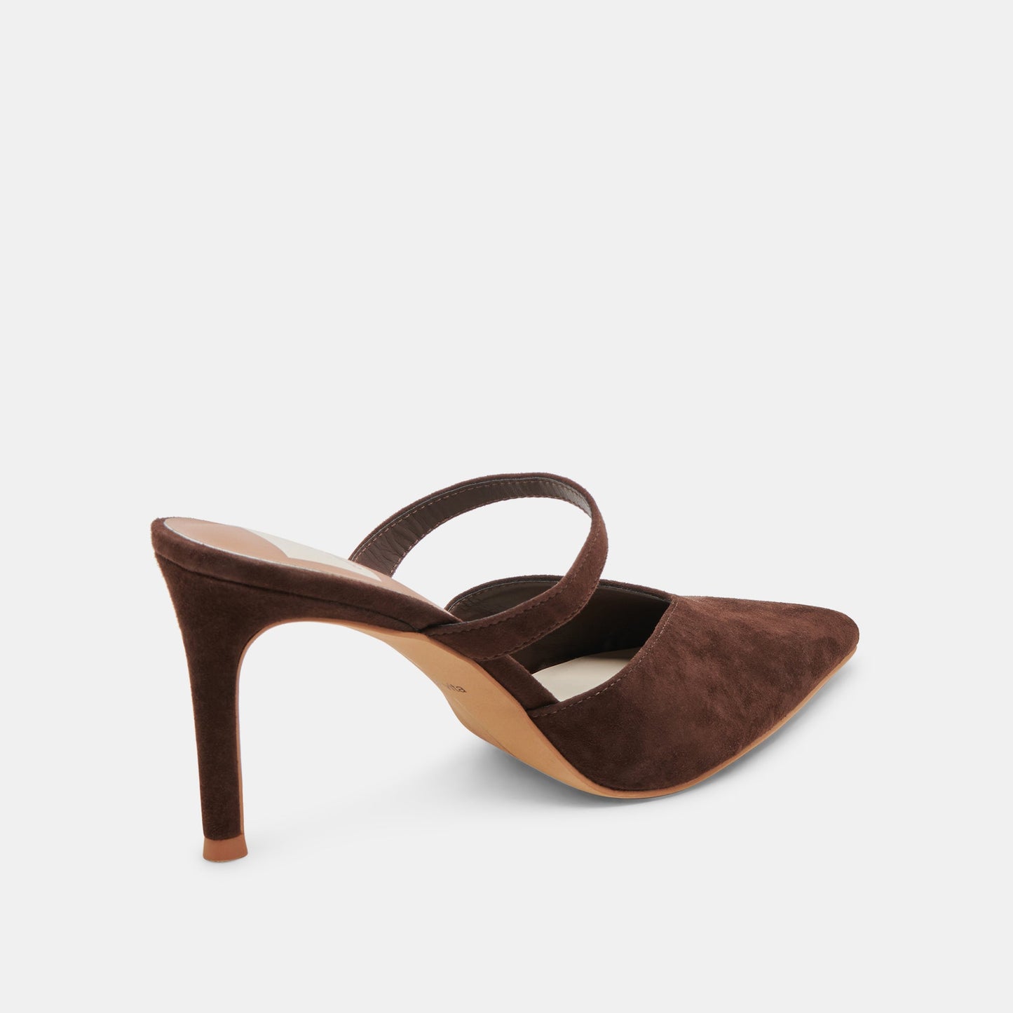KANIKA HEELS DK BROWN SUEDE - Dolce Vita