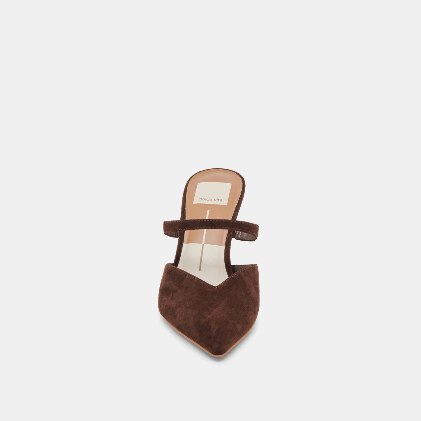 KANIKA HEELS DK BROWN SUEDE - Dolce Vita