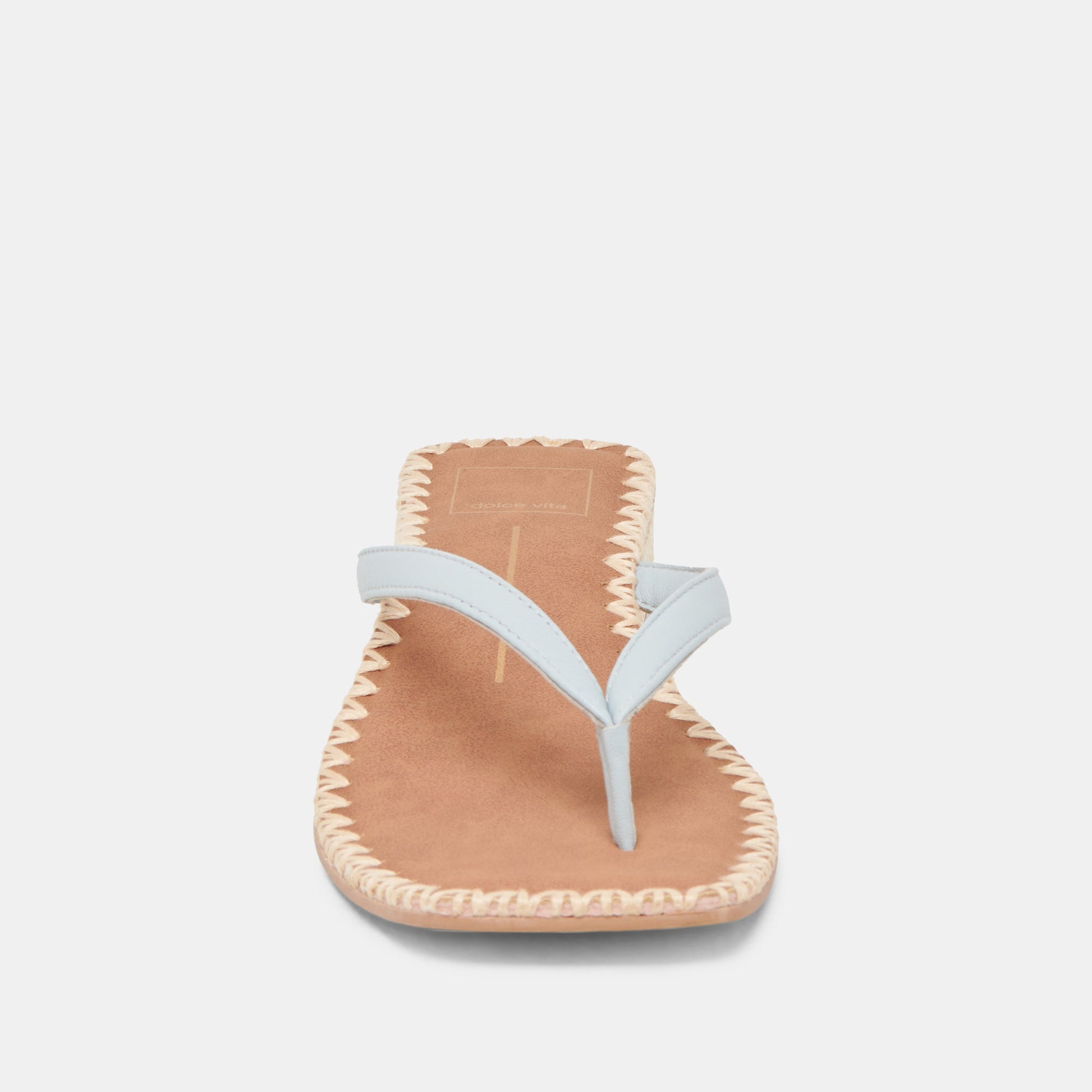 BARTY SANDALS ICE BLUE LEATHER - Dolce Vita