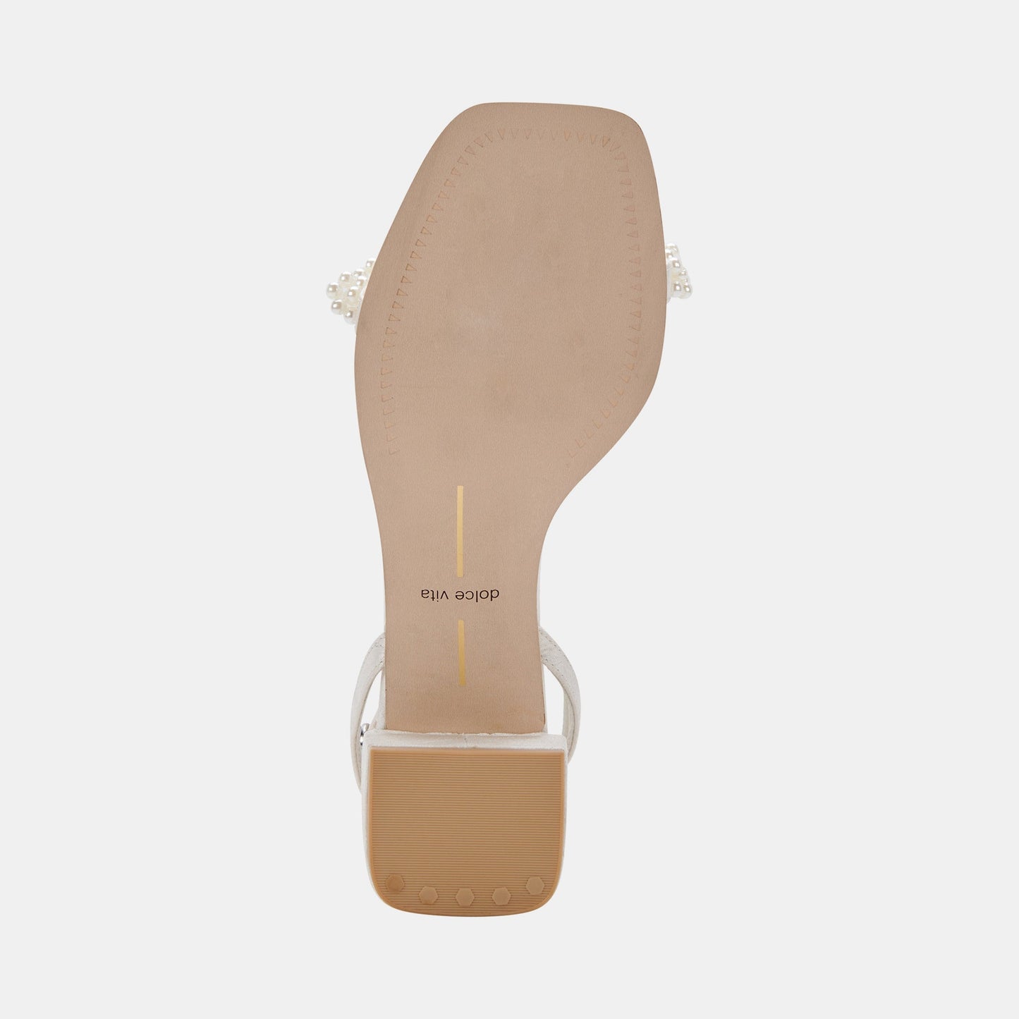 ZALIMA HEELS VANILLA PEARLS - Dolce Vita