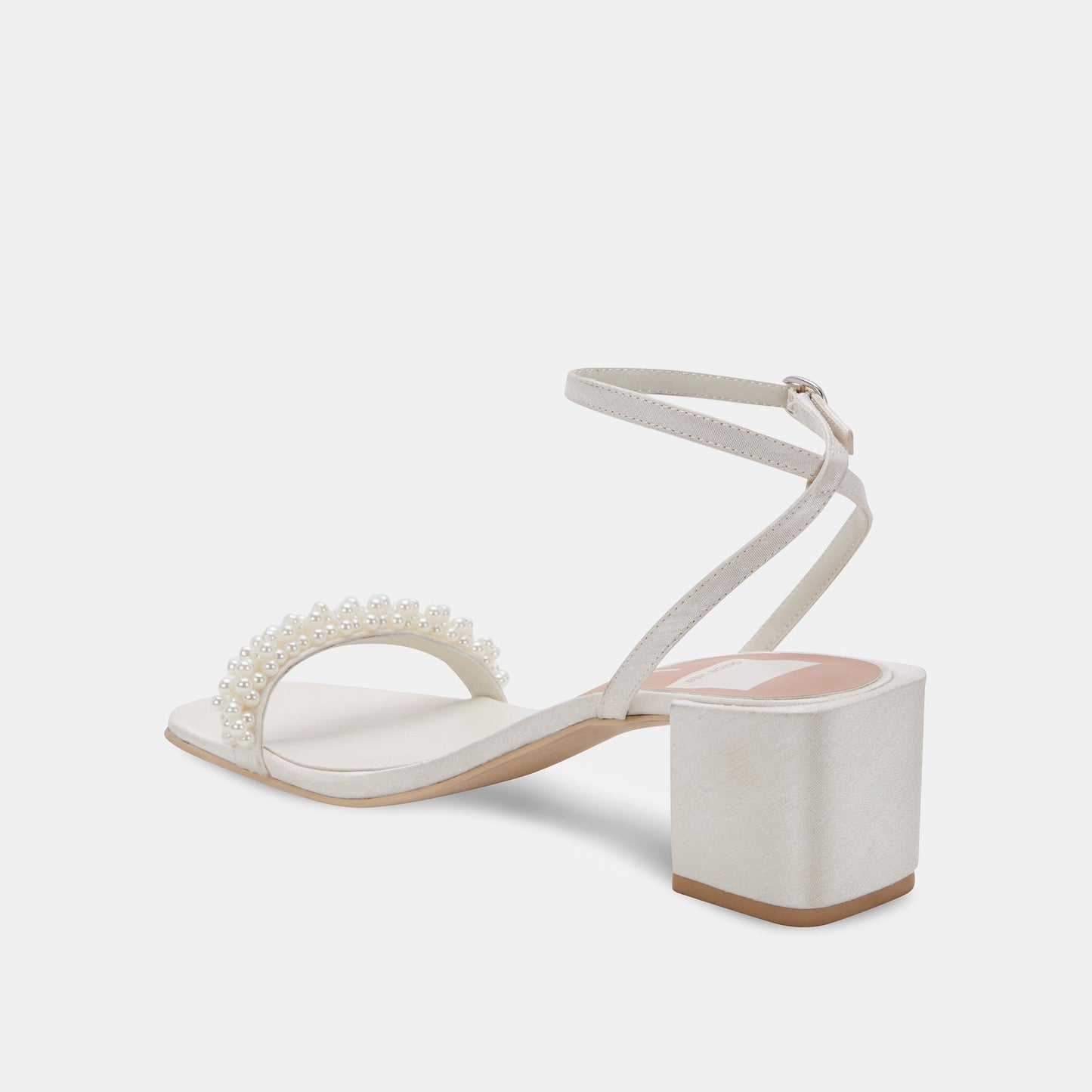ZALIMA HEELS VANILLA PEARLS - Dolce Vita