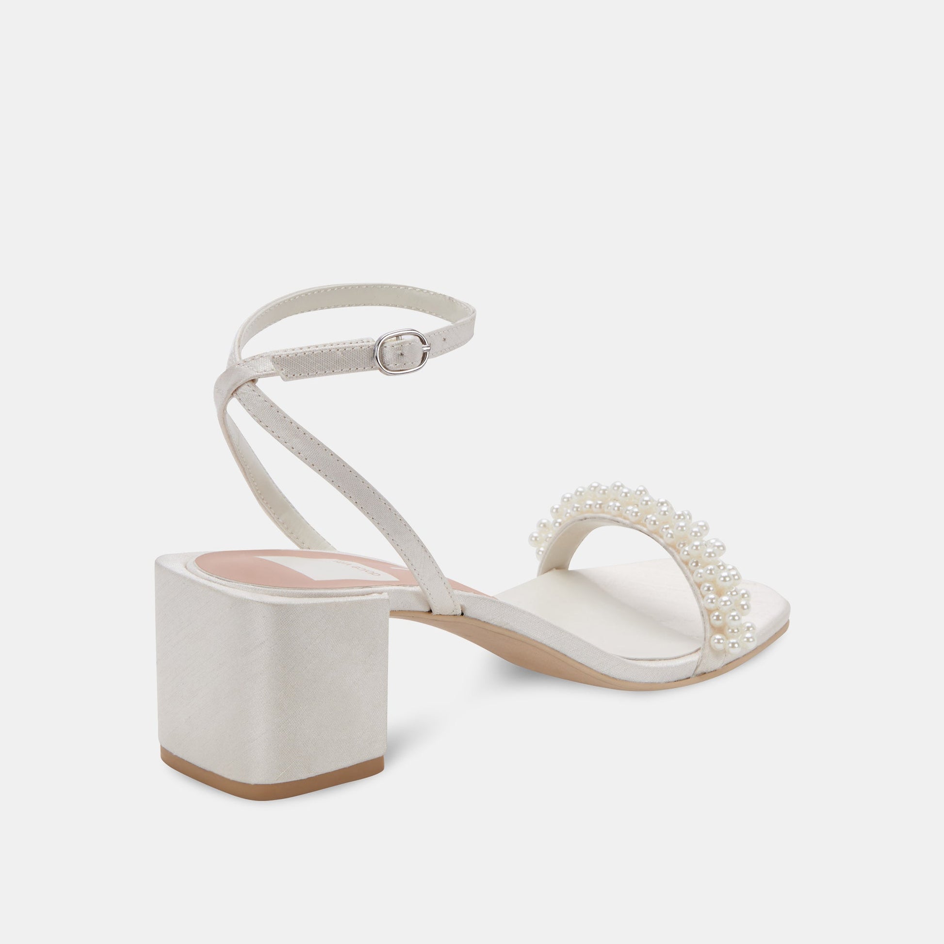 ZALIMA HEELS VANILLA PEARLS - Dolce Vita