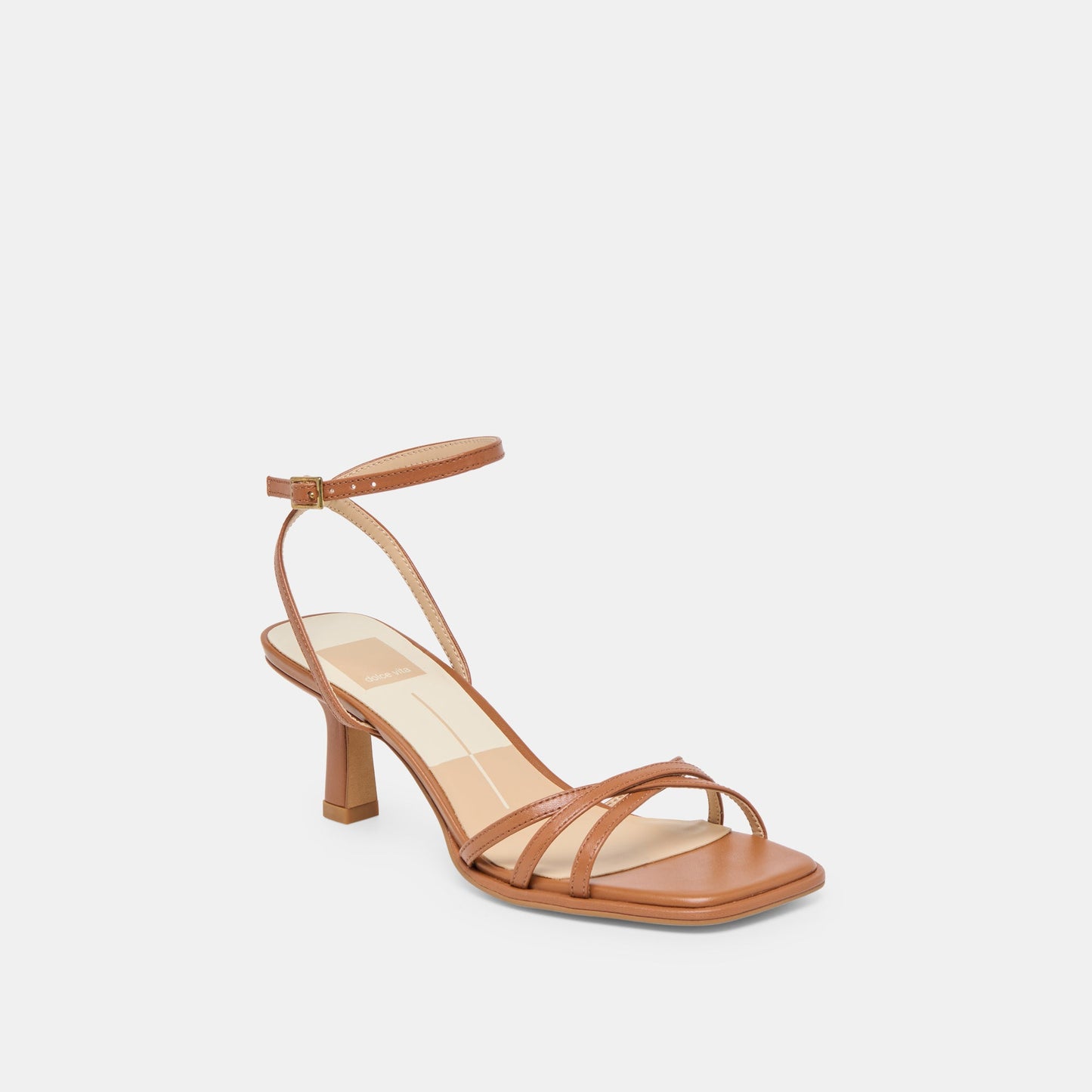 Manji Saddle Leather Heels - Dolce Vita