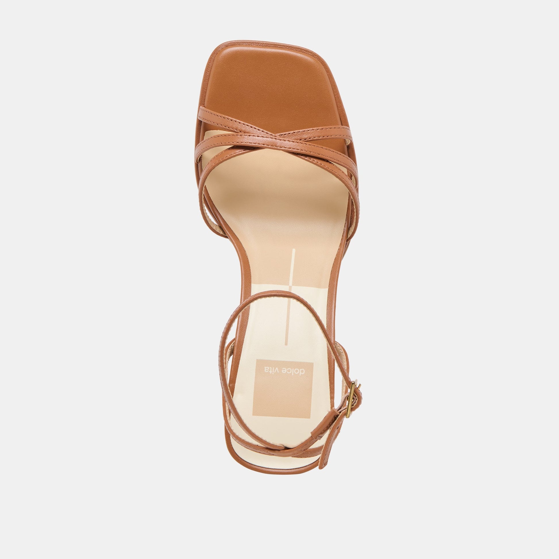 Manji Saddle Leather Heels - Dolce Vita