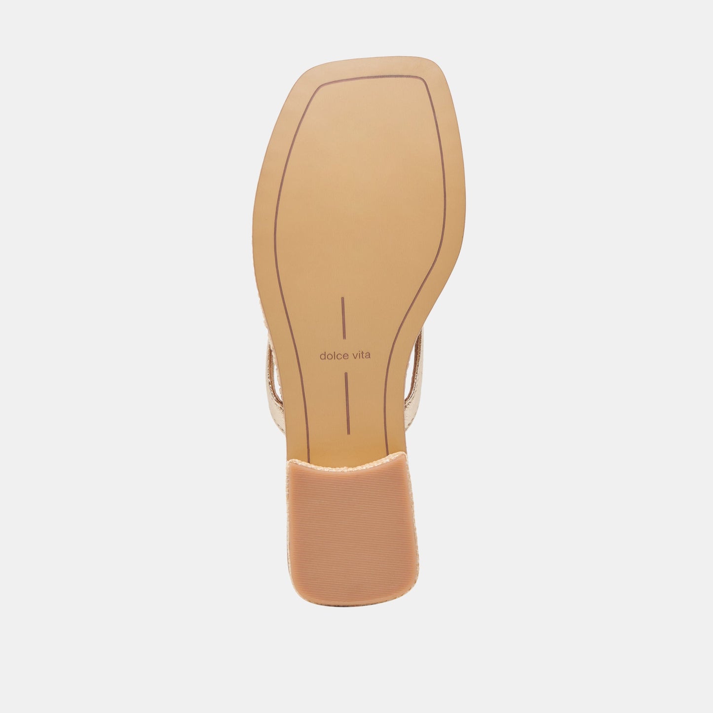 BARTY SANDALS GOLD METALLIC LEATHER - Dolce Vita