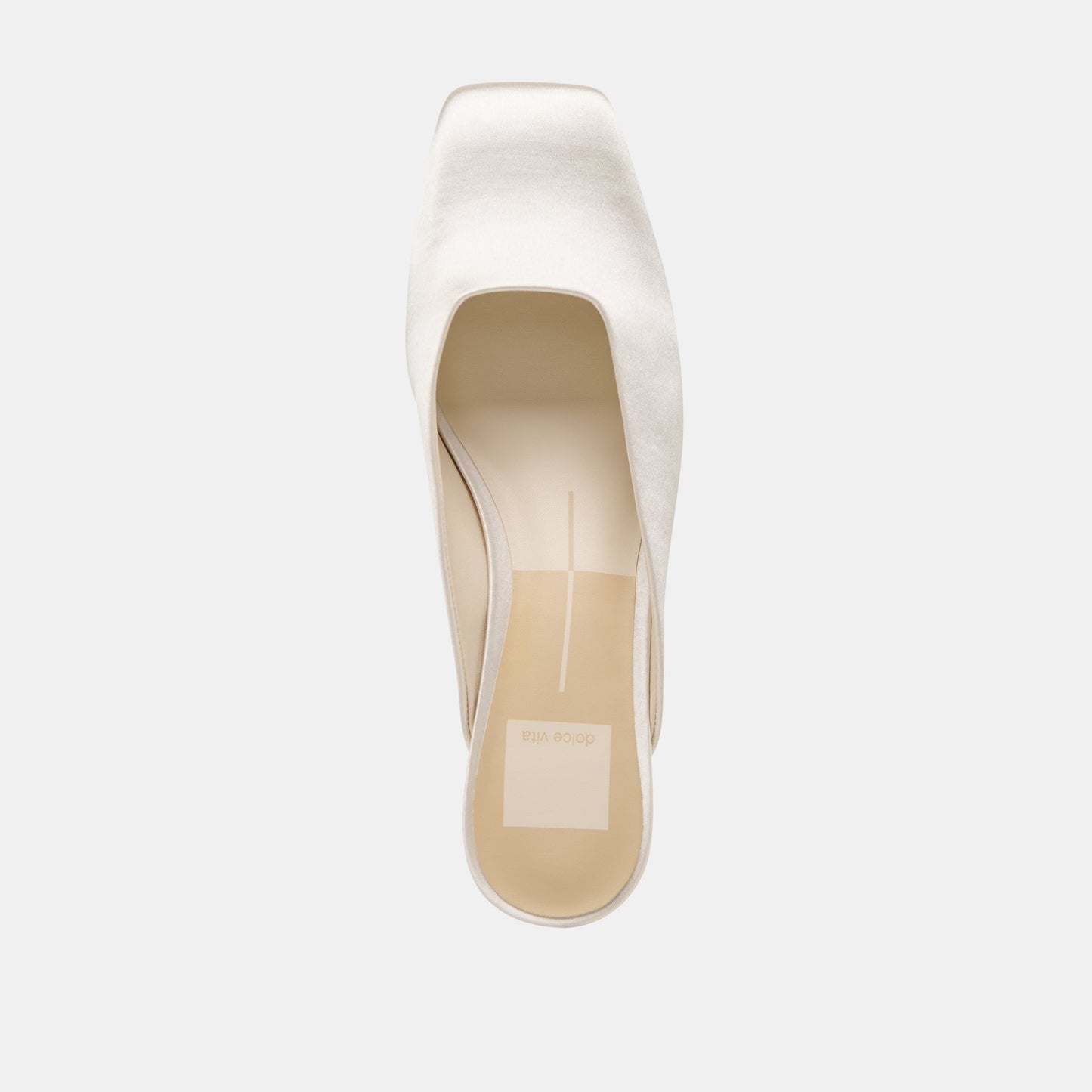 UMARA HEELS IVORY SATIN - Dolce Vita