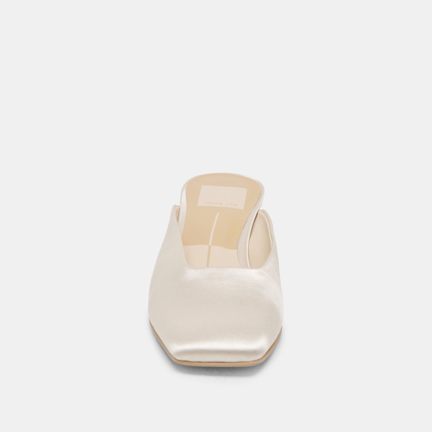 UMARA HEELS IVORY SATIN - Dolce Vita