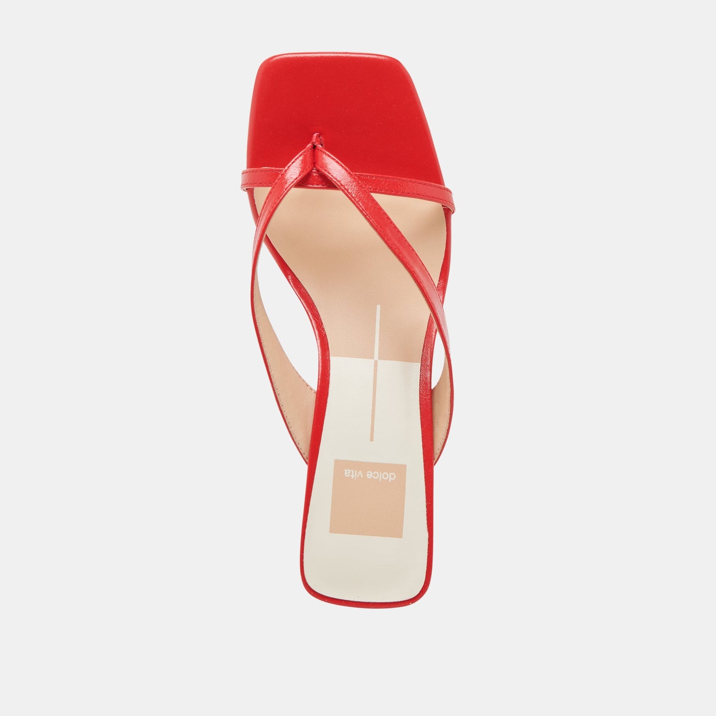 BREVEL HEELS CHILI LEATHER - Dolce Vita