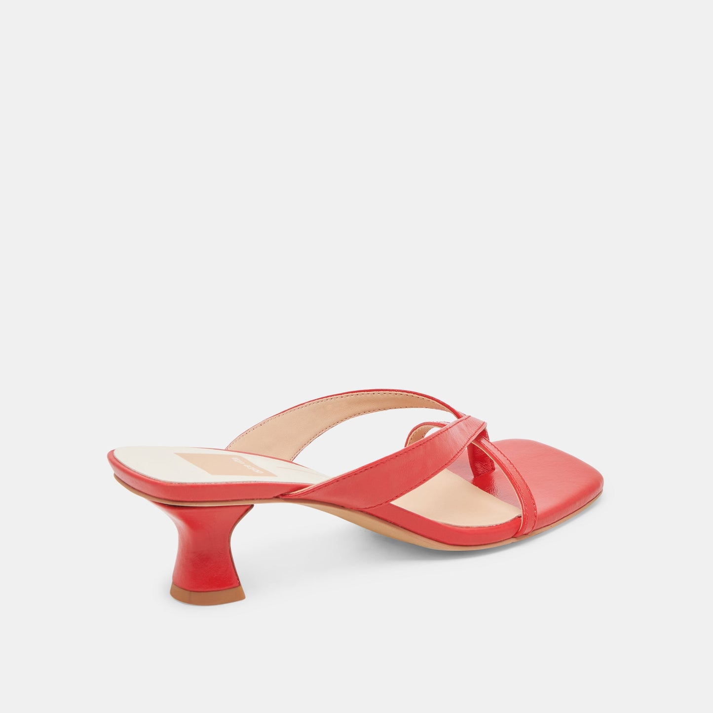 BREVEL HEELS CHILI LEATHER - Dolce Vita