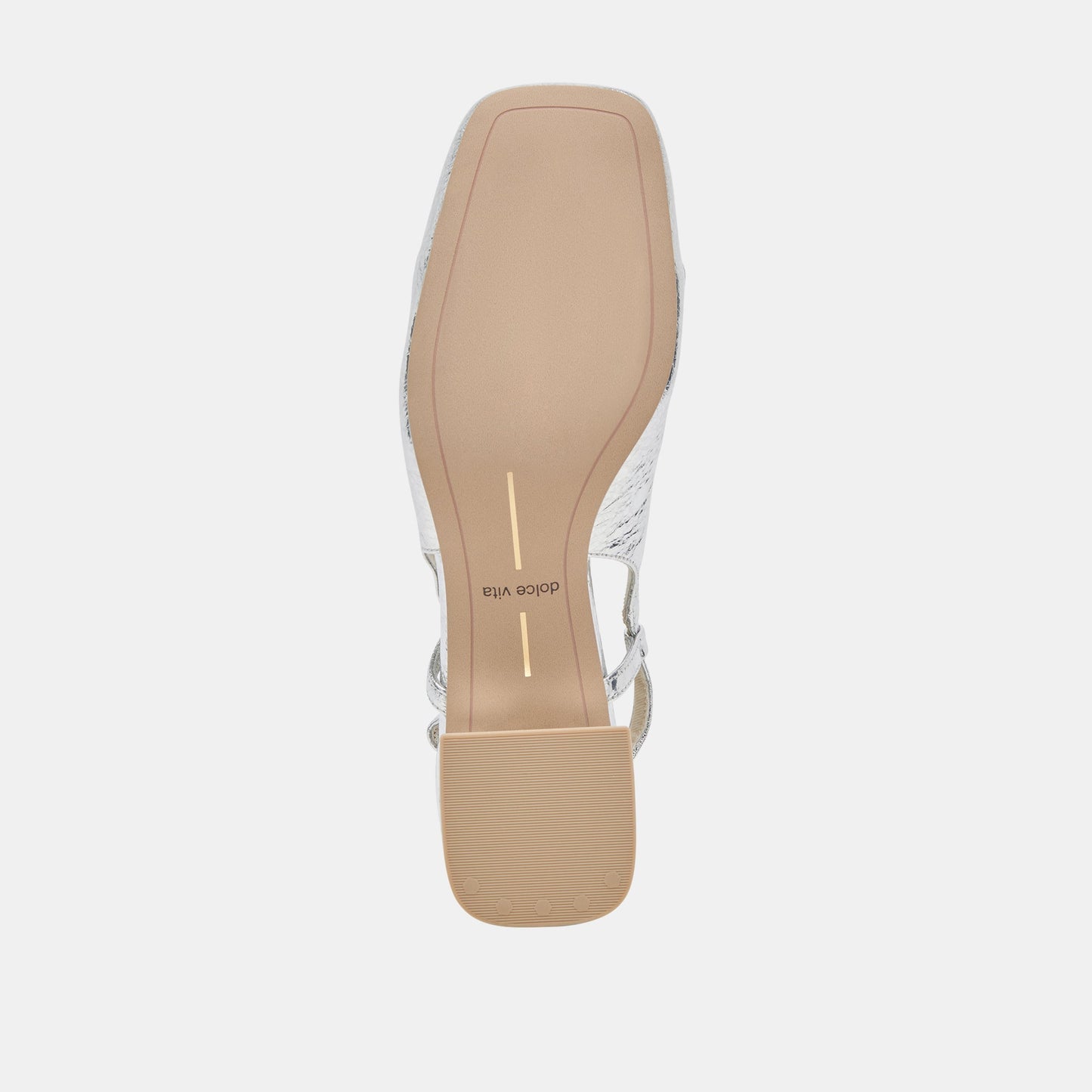 MELLI HEELS SILVER DISTRESSED LEATHER - Dolce Vita