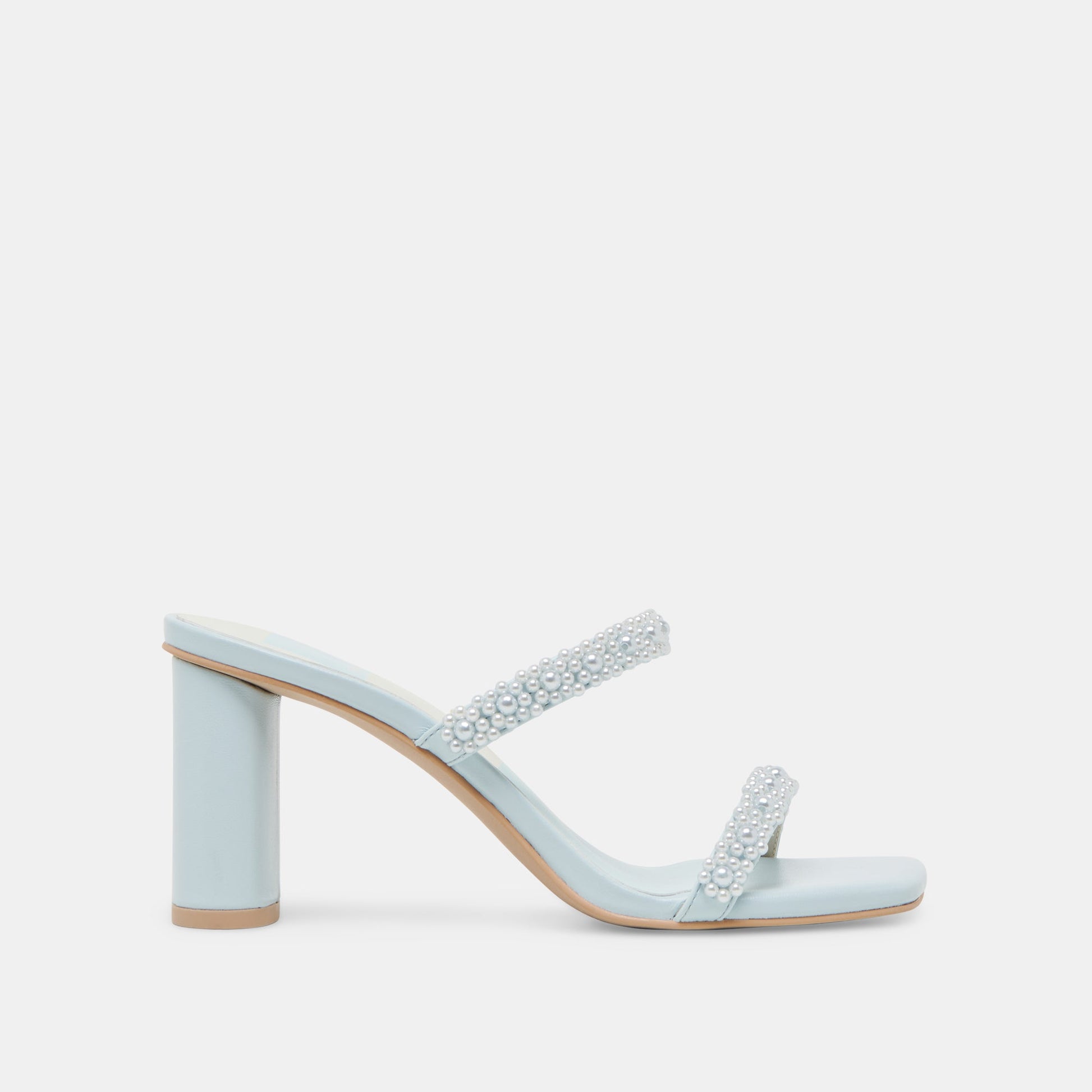 NOLAH PEARL HEELS ICE BLUE STELLA - Dolce Vita
