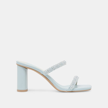 NOLAH PEARL HEELS ICE BLUE STELLA - Dolce Vita