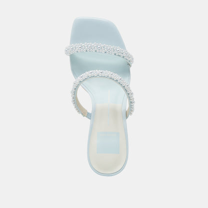 NOLAH PEARL HEELS ICE BLUE STELLA - Dolce Vita