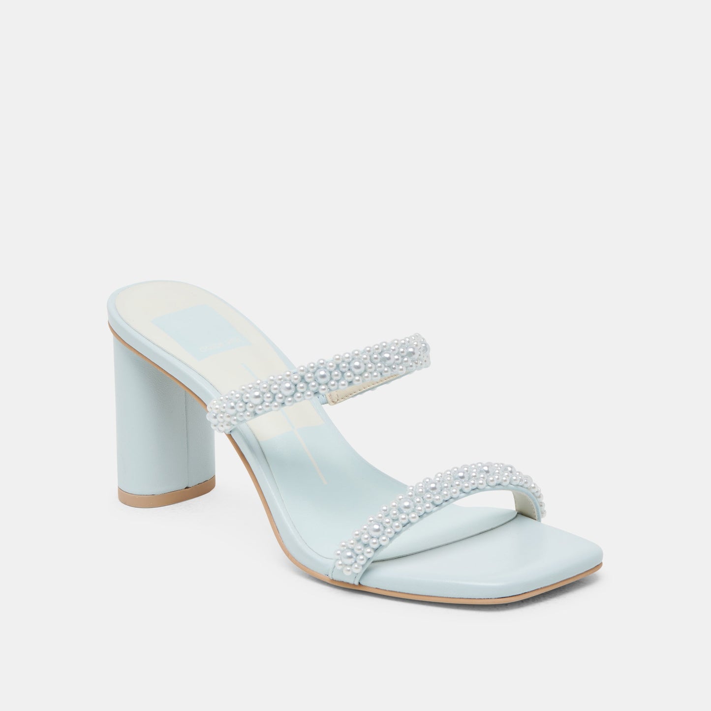 NOLAH PEARL HEELS ICE BLUE STELLA - Dolce Vita