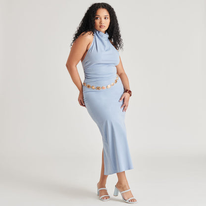 NOLAH PEARL HEELS ICE BLUE STELLA - Dolce Vita