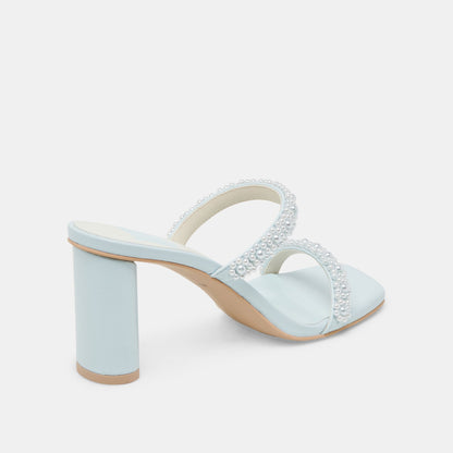 NOLAH PEARL HEELS ICE BLUE STELLA - Dolce Vita