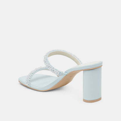 NOLAH PEARL HEELS ICE BLUE STELLA - Dolce Vita