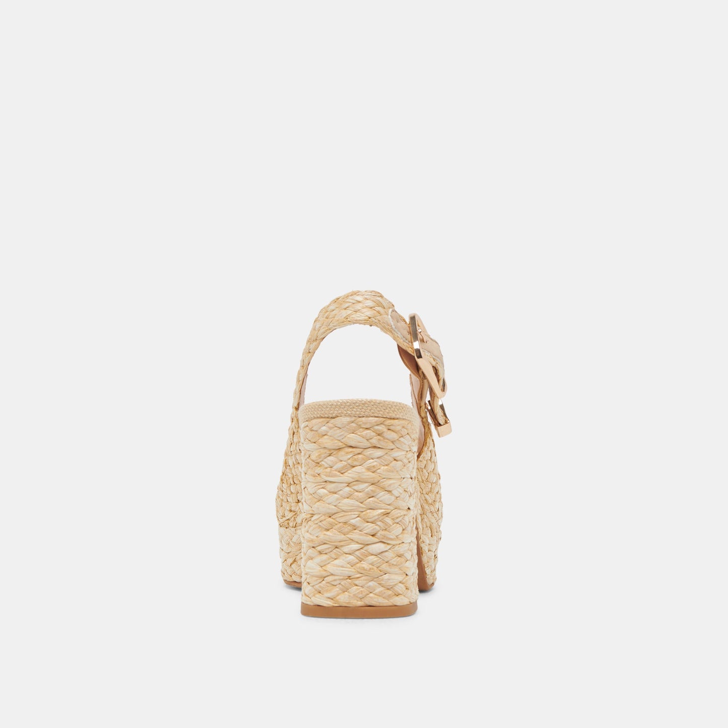 FLORES HEELS NATURAL RAFFIA - Dolce Vita