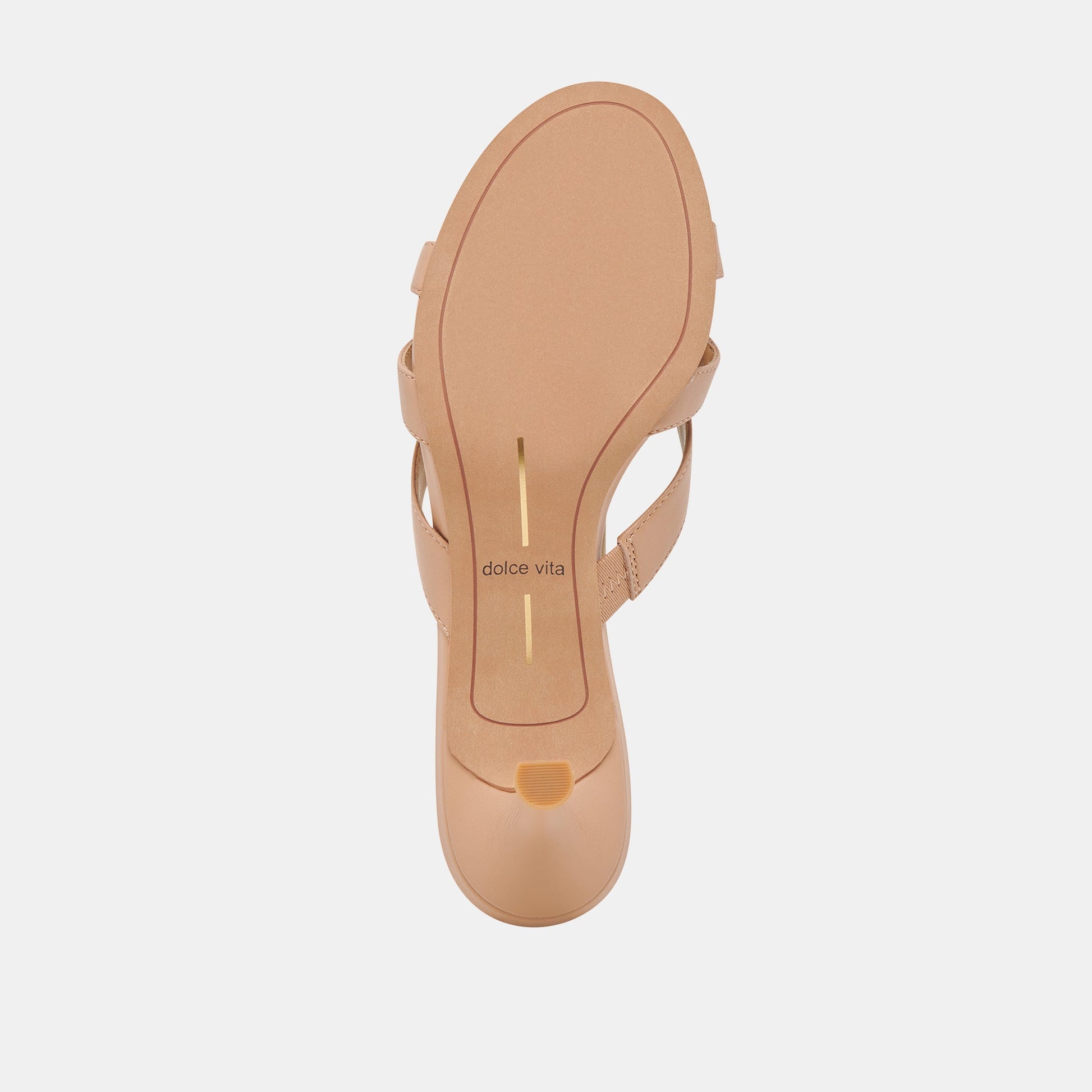 LERAH HEELS CAFE EMBOSSED LEATHER - Dolce Vita