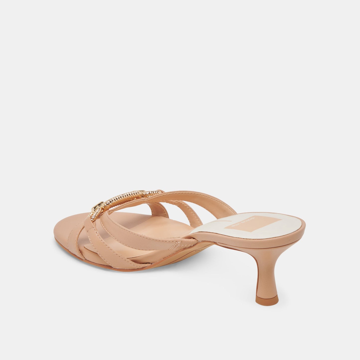 LERAH HEELS CAFE EMBOSSED LEATHER - Dolce Vita