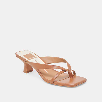 BREVEL WIDE HEELS SADDLE LEATHER - Dolce Vita