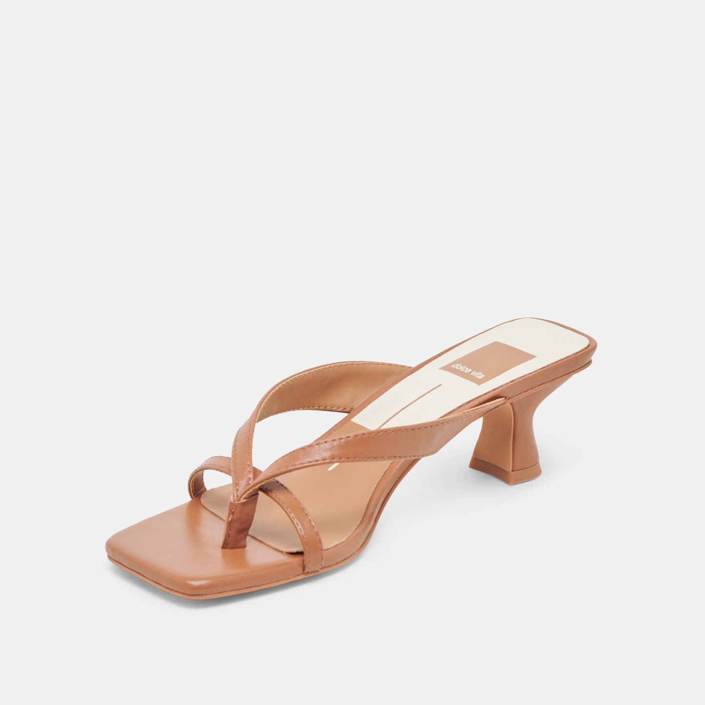 BREVEL WIDE HEELS SADDLE LEATHER - Dolce Vita