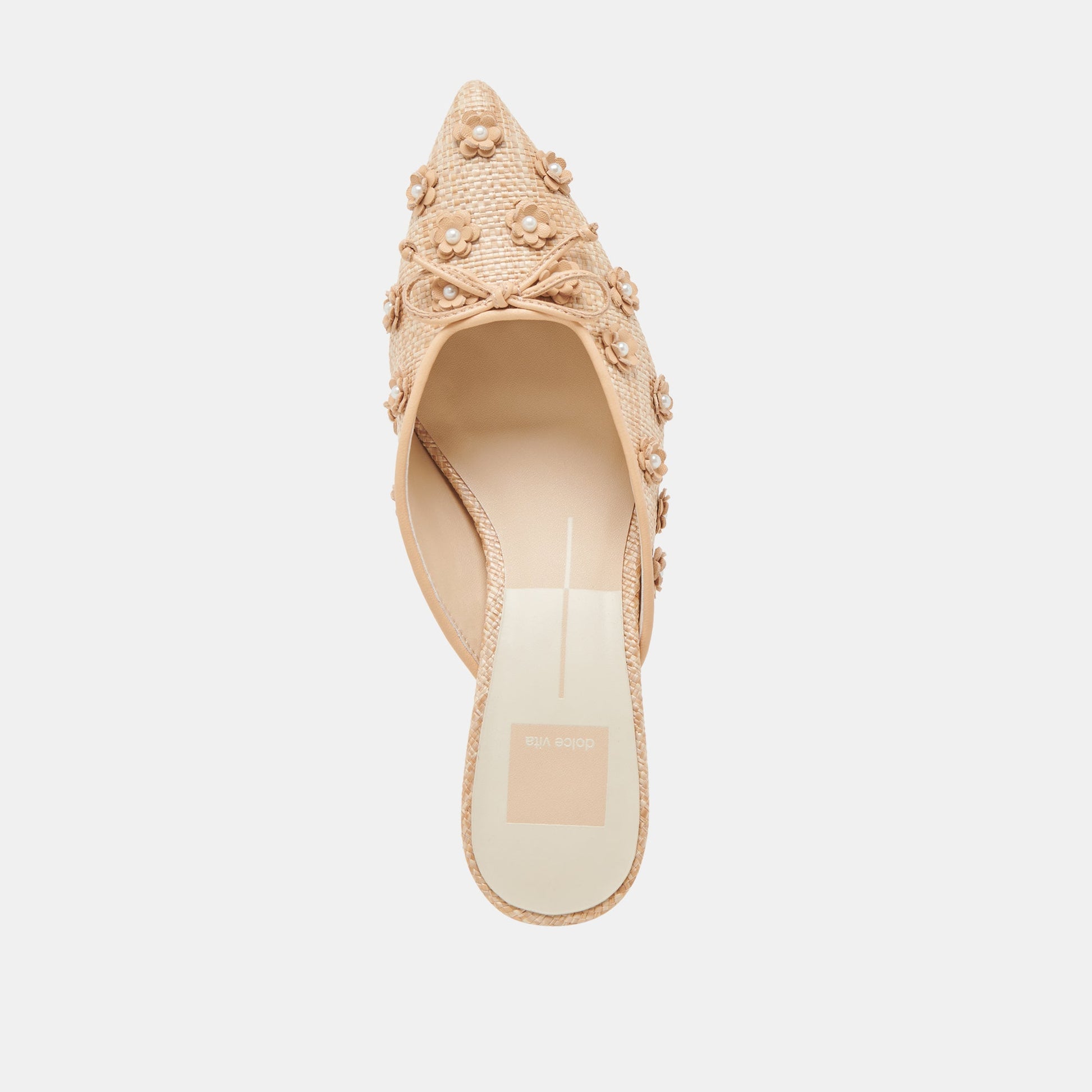 CAMILO HEELS LT NATURAL RAFFIA - Dolce Vita