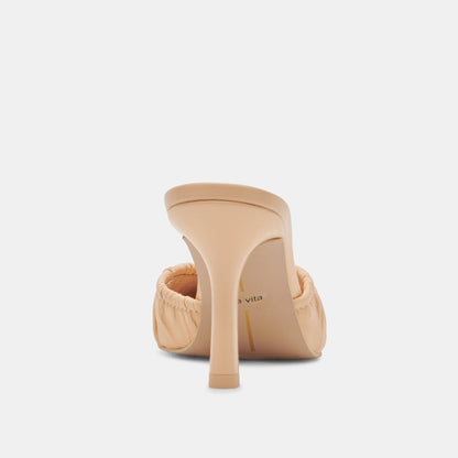KAIRI HEELS FRENCH VANILLA LEATHER - Dolce Vita